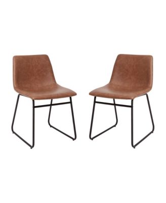 Carrollton 18 Inch Bucket Seat Dining Chairs, Set Of 2