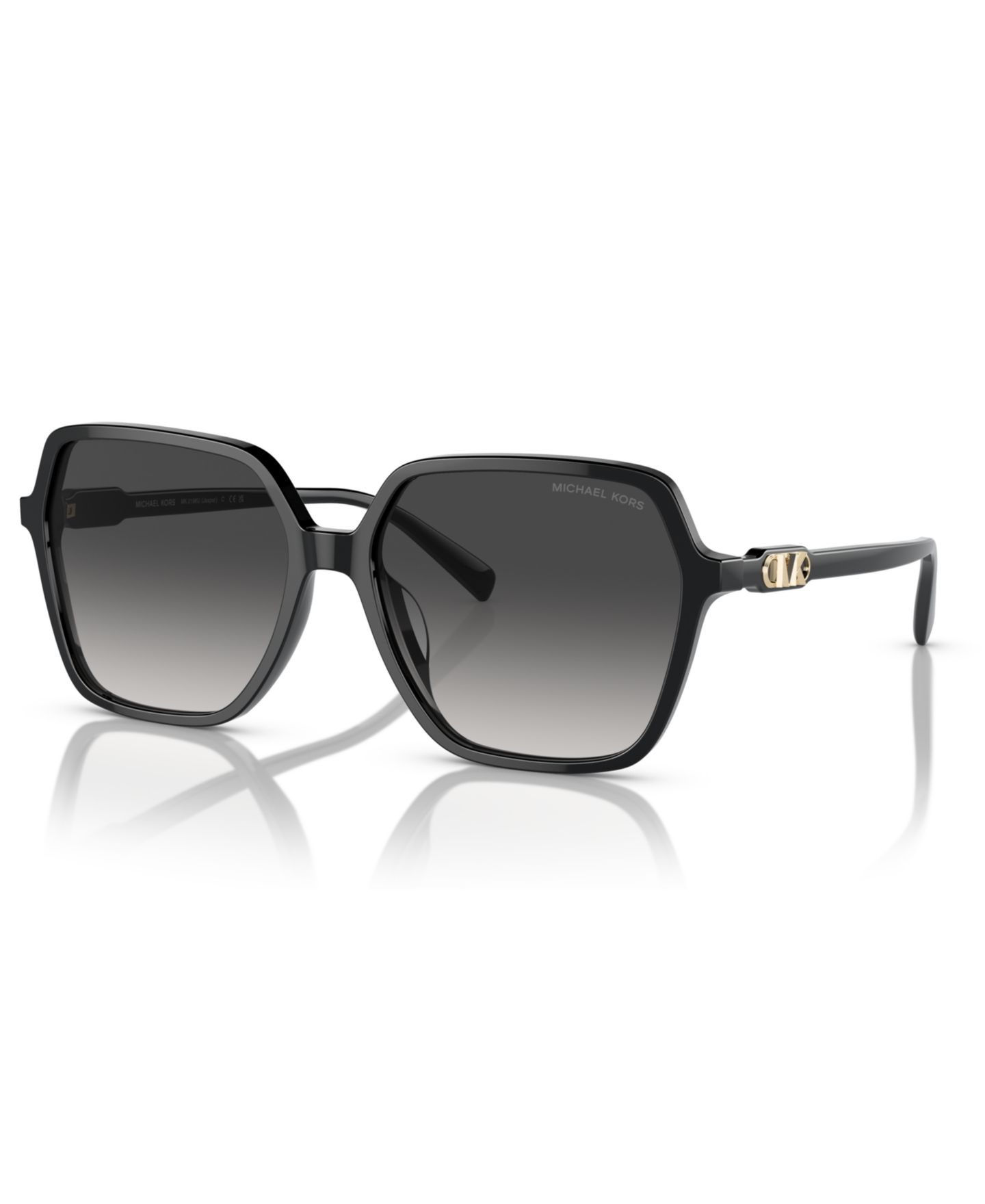 Женские солнцезащитные очки Michael Kors Sunglasses, MK2196, цвет: Чёрный — фото 1