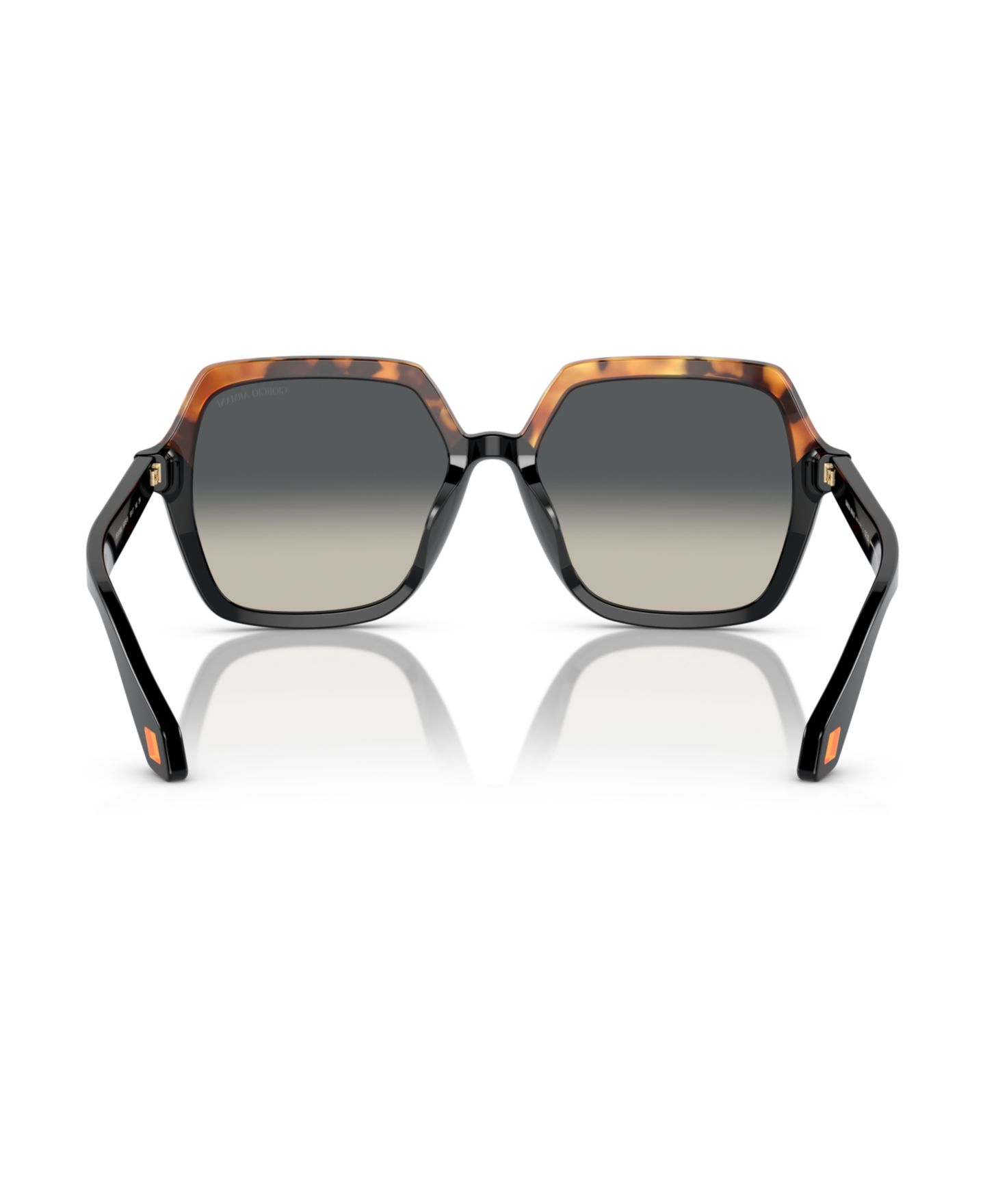 Женские солнцезащитные очки Giorgio Armani Sunglasses, Gradient AR8193U, цвет: Оранжевый / Красный — фото 11
