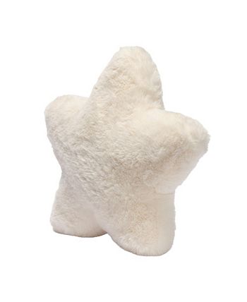 Lambs &amp; Ivy Star Pillow Plush - Ultra Soft Creamy White - Macy's