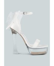 Macys clear clearance heels