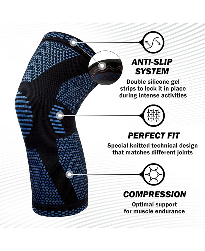 POWERLIX XLarge Compression Knee Sleeve Ultimate Support for Active