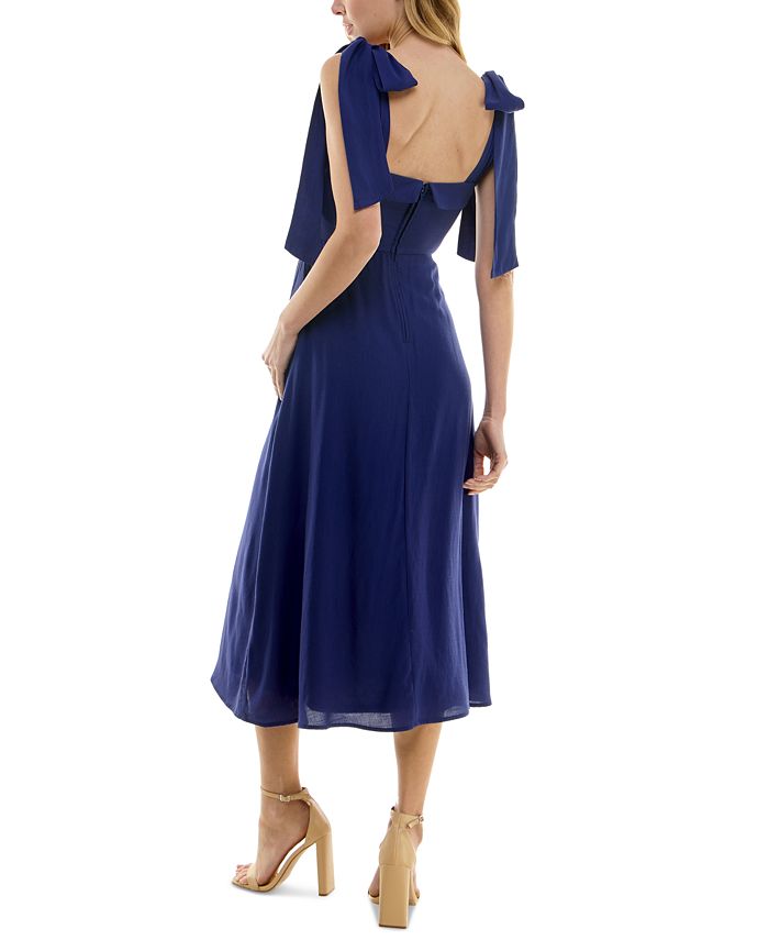 Trixxi Juniors' TieShoulder Midi Dress Macy's
