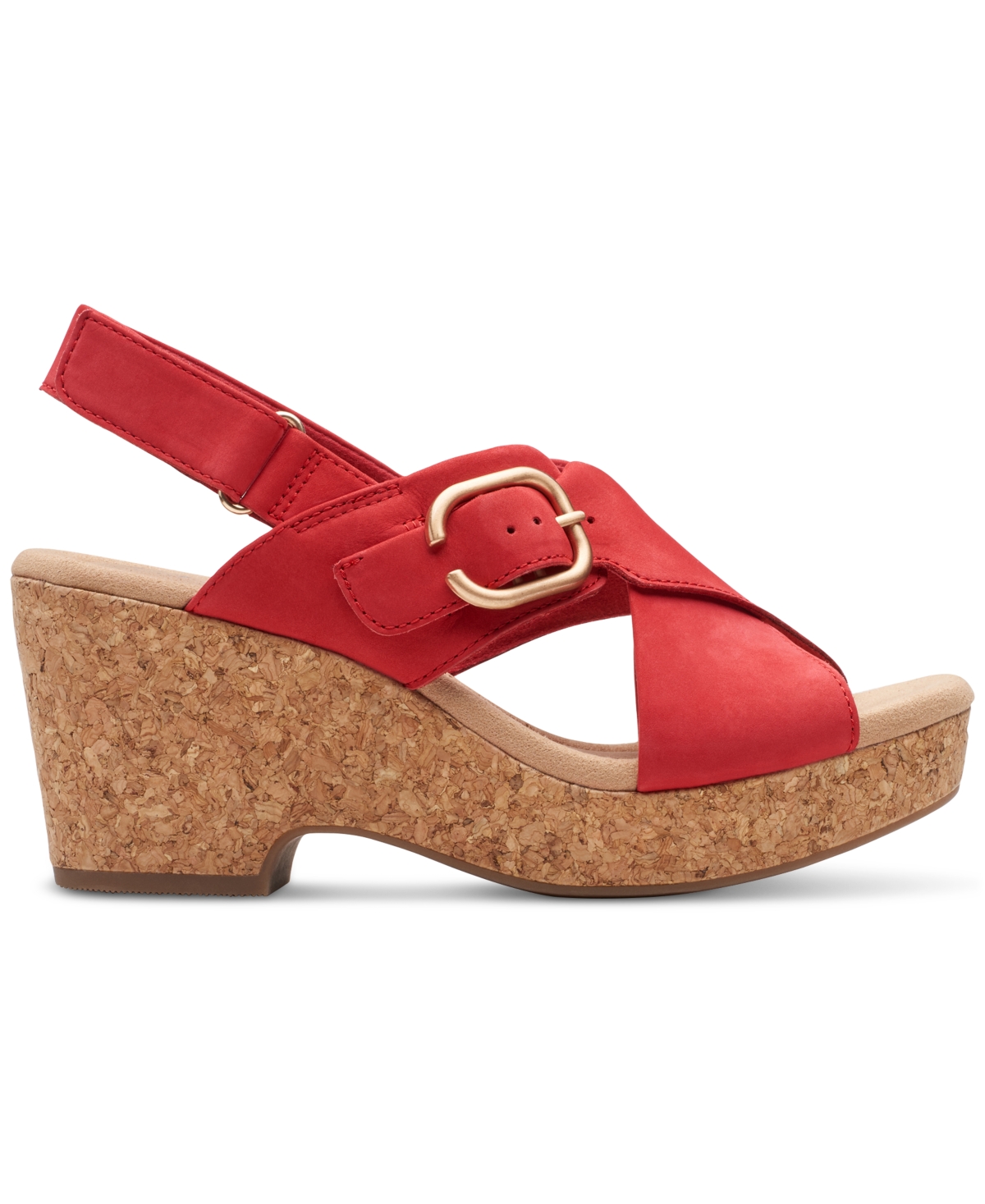 Clarks Women's Giselle Dove Wedge Sandals