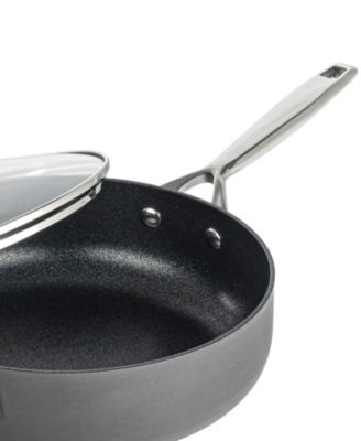 Professional 2x Hard Anodized 4 Qt. Ceramic Nonstick Deep Saute Pan