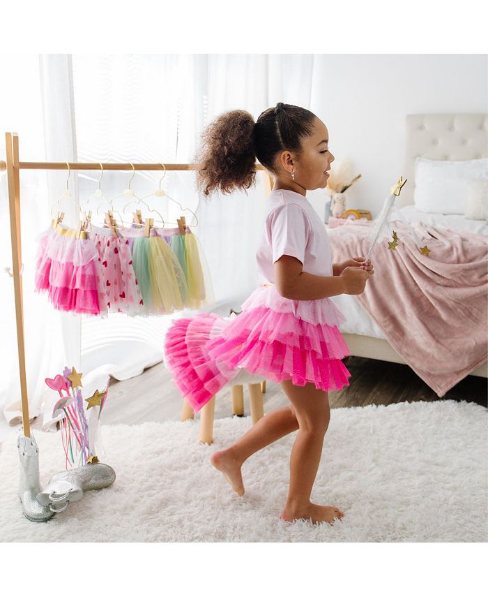Girls Pastel Petal Tutu Skirt by Sweet Winks main image 1