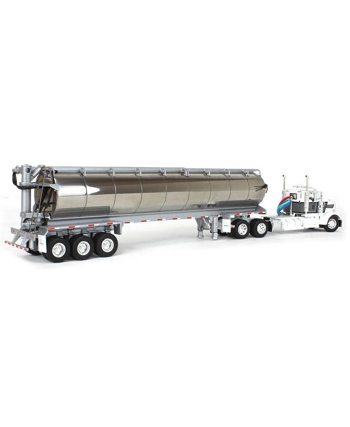 First Gear DCP 1/64 Scale Kenworth W900L Day Cab & Walinga Bulk Feed ...
