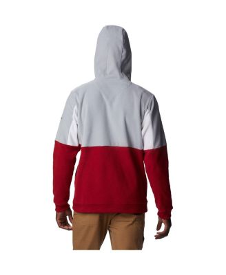 Men's Crimson Alabama Crimson Tide Lodge Quarter-Zip Hoodie