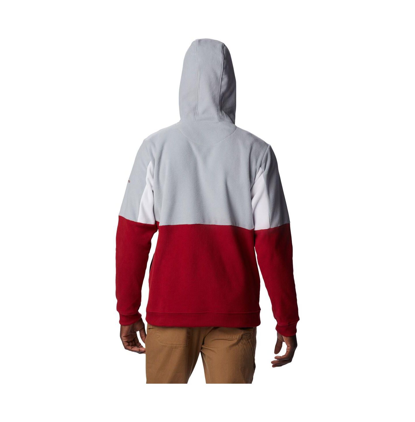 Мужское худи Columbia Crimson Alabama Crimson Tide Lodge Quarter-Zip — фото 3