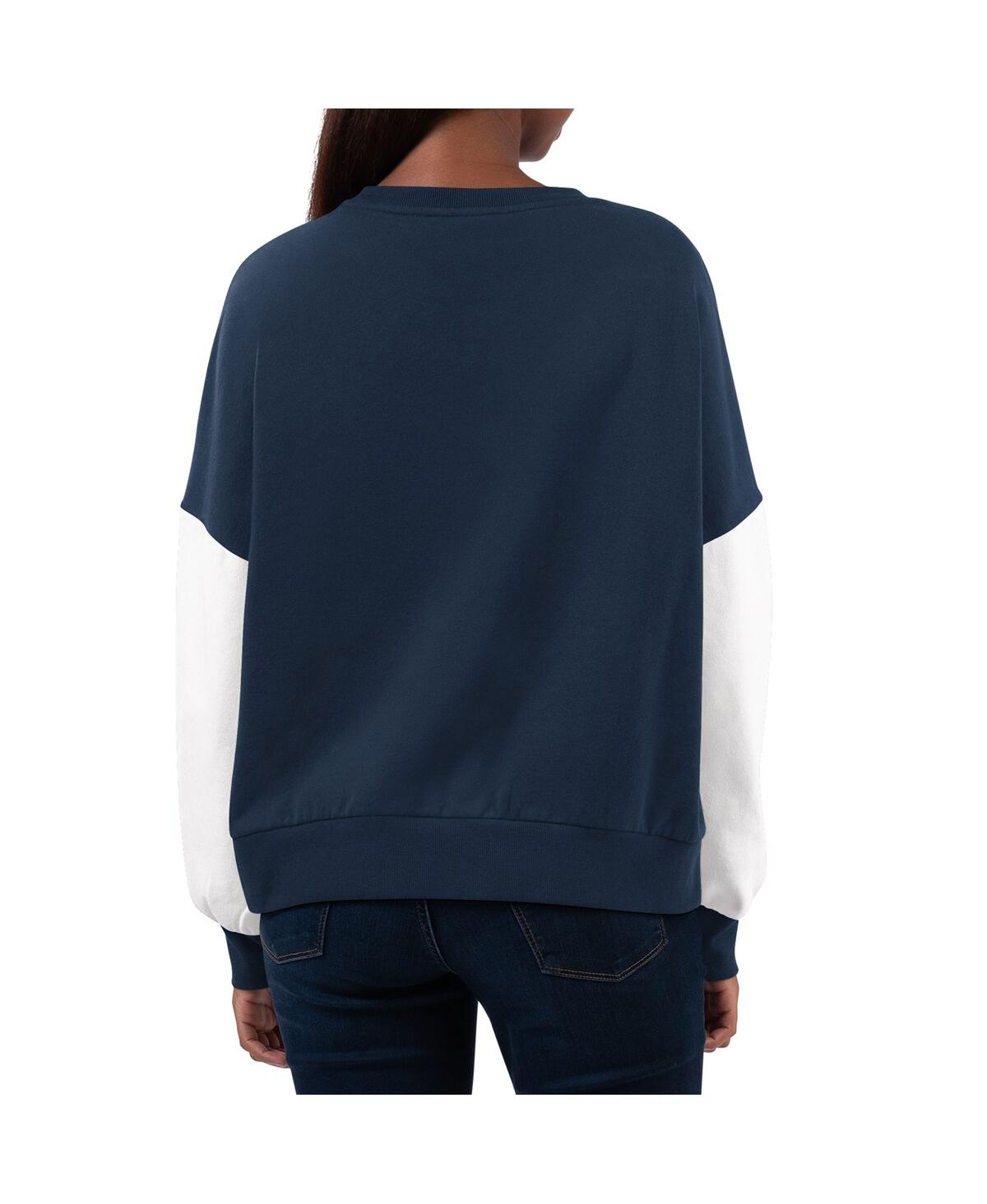 Women's G-iii 4Her by Carl BanksSeattle Kraken Team Pride Pullover Sweatshirt - Deep Sea Blue