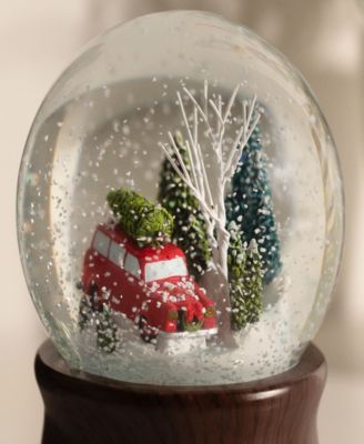 Red Truck Special Delivery Snow Globe