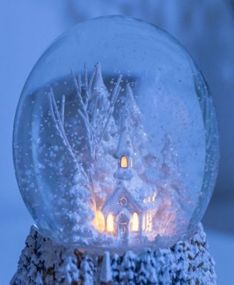 Winterland Church Snow Globe