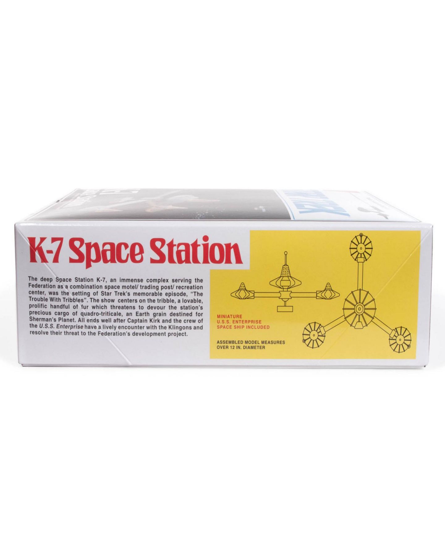 Детский конструктор Round 2 Star Trek K-7 Space Station 1/7600 Scale 29-Piece Building Set, Ages 14+ — фото 3