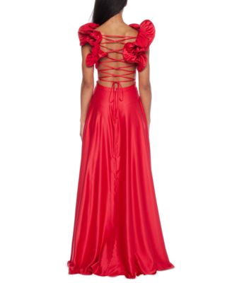 chinese dress ladies Amazon.com: B Darlin Womens Fit + Flare Full-Length Dress Red Embellished  Spaghetti Strap V Neck Prom Juniors 5 : Clothing, Shoes & Jewelry main image 1