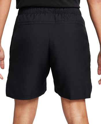 Nike Men's NikeCourt Dri-FIT 7 Victory Shorts, XL, Black/White