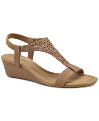 Women's Step N Flex Vacanzaa Wedge Sandals, Created for Macy's