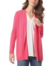 Macys pink cardigan cheap