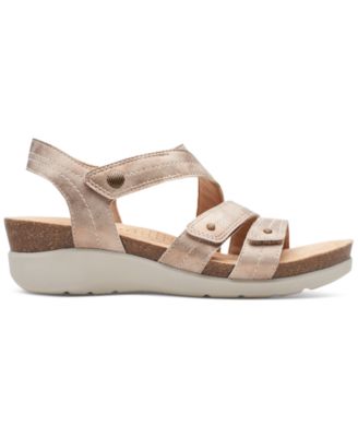 Women's Calenne Clara Strappy Wedge Sandals