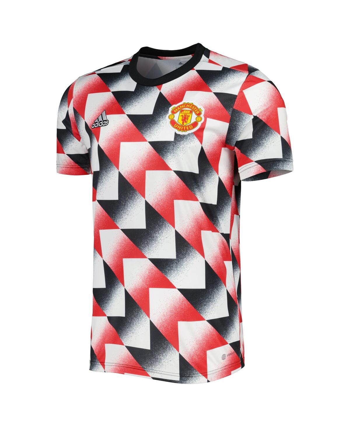 Men's adidasManchester United 2022 Pre-Match Top - White