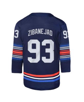 Big Boys Mika Zibanejad Blue New York Rangers Premier Player Jersey