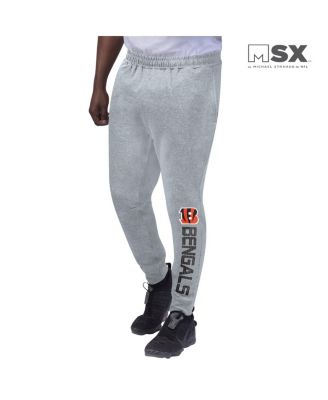 Men's Heathered Gray Cincinnati Bengals Jogger Pants