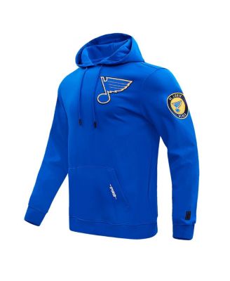 Men's Blue St. Louis Blues Classic Pullover Hoodie