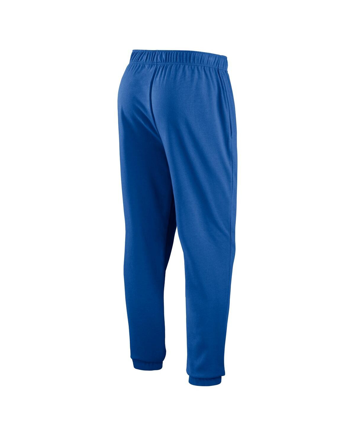 Shop Fanatics Men's  Royal New York Giants Big And Tall Chop Block Lounge Pants