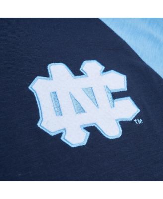 Men's Navy North Carolina Tar Heels Legendary Slub Raglan Long Sleeve T-shirt