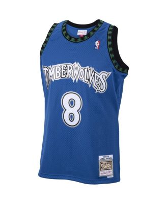 Men's Latrell Sprewell Blue Minnesota Timberwolves 2001/02 Hardwood Classics Swingman Jersey