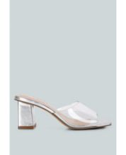 Macys clear cheap sandals
