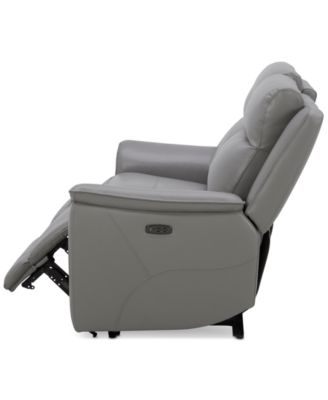 Addyson 64" 2-Pc. Leather Sofa with 2 Zero Gravity Recliners with Power Headrests, Created for Macy's