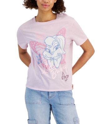 Love Tribe - Juniors' Lola Bunny Graphic-Print Tee