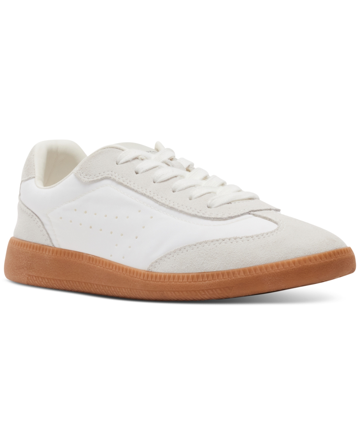 Steve Madden Women's Duo Low-profile Lace-up Sneakers In White