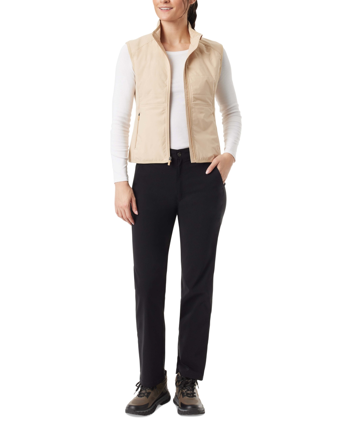 Bass Outdoor Women's Hybrid Sleeveless Side-Panel Vest