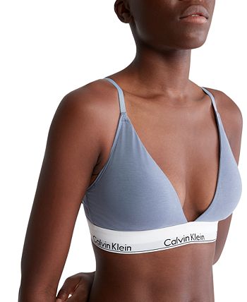 Calvin Klein Modern Cotton Lightly Lined Triangle Bra - XL