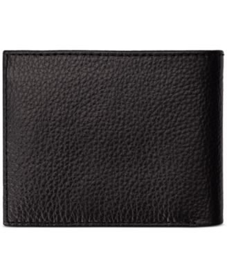 Men's Pebbled Leather Billfold  