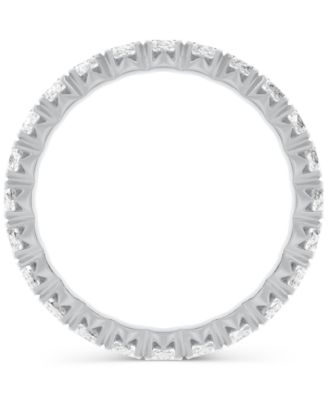 Diamond Oval-Cut Eternity Band (2 ct. t.w.) in 14k Gold (Also in Platinum)