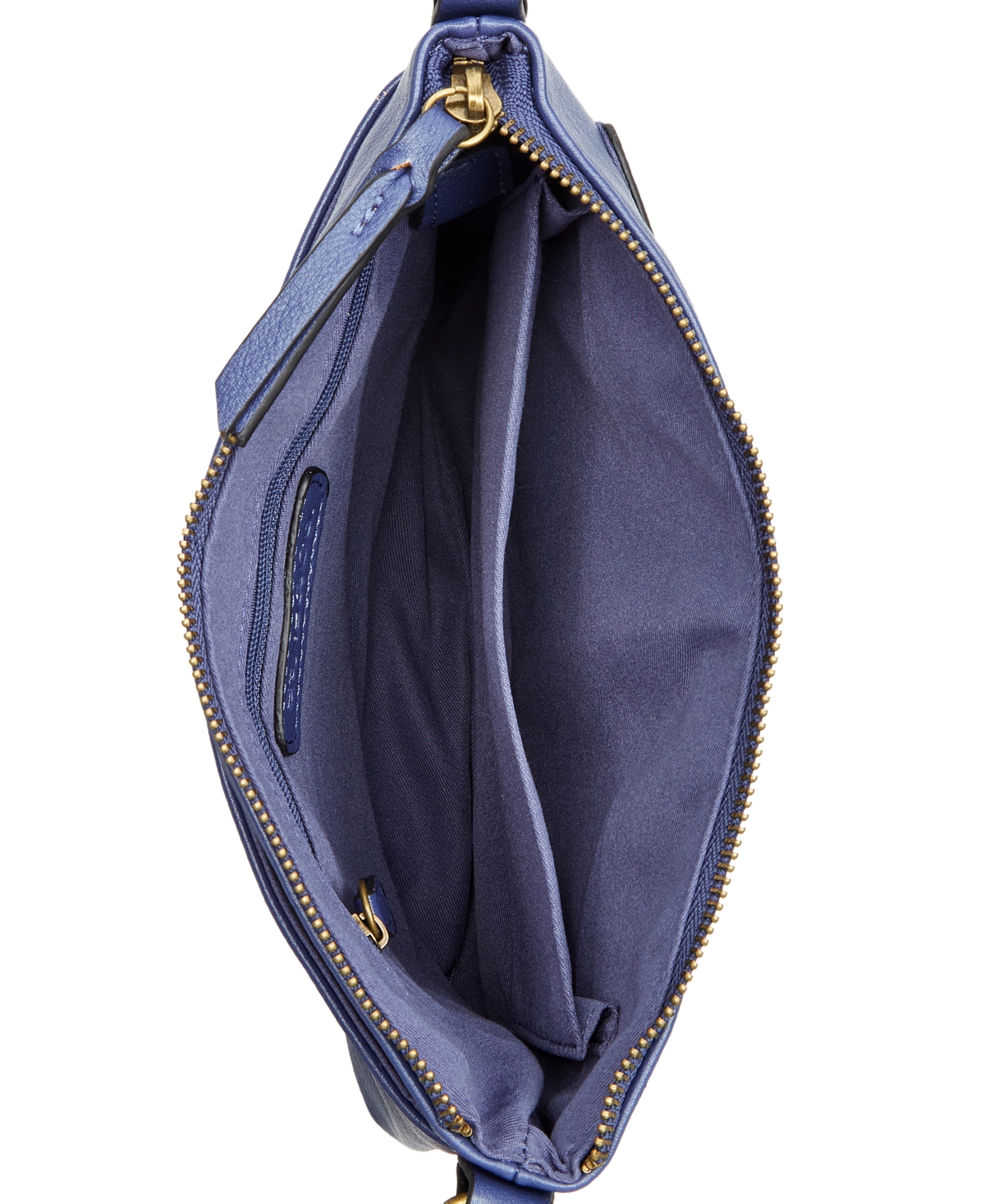 Style & Co Hudsonn East West Crossbody, Created For Macy's In Navy