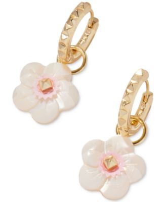 Kendra Scott - 14k Gold-Plated Removable Flower Charm Hoop Earrings