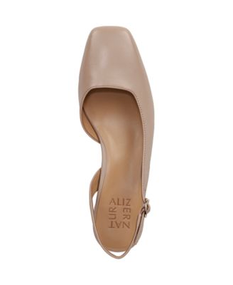 Women's Jayla Mid-Heel Square Toe Slingback Pumps