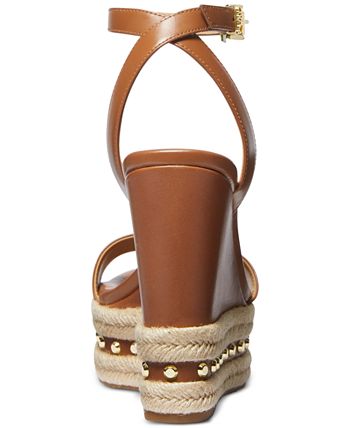 Michael michael kors rhett wedge sandals top