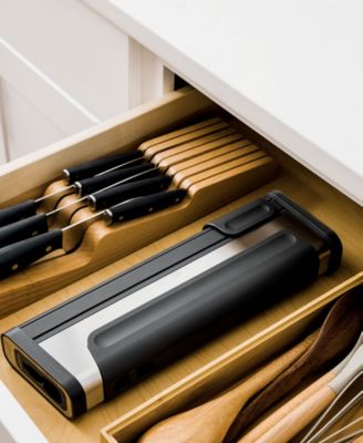 Foodi NeverDull German Stainless Steel Premium System Chef Knife  Sharpener Set