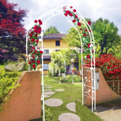 Customizable Metal Garden Arch for Weddings and Events