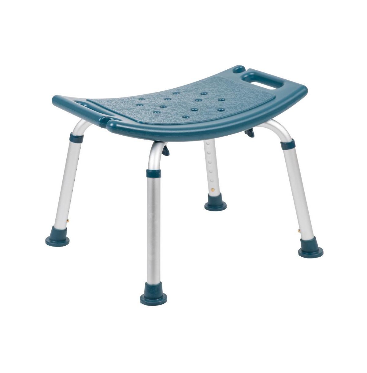 Tool-Free 300 Lb. Capacity, Adjustable Bath & Shower Chair W/ Non-Slip Feet