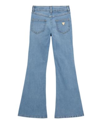 Big Girls Stretch Denim 5 Pocket Flare Leg Jeans