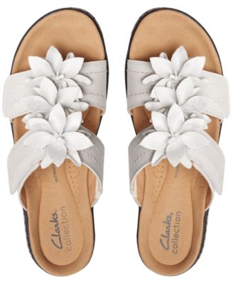 Merliah Raelyn Flower-Detail Wedge Heel Platform Sandals