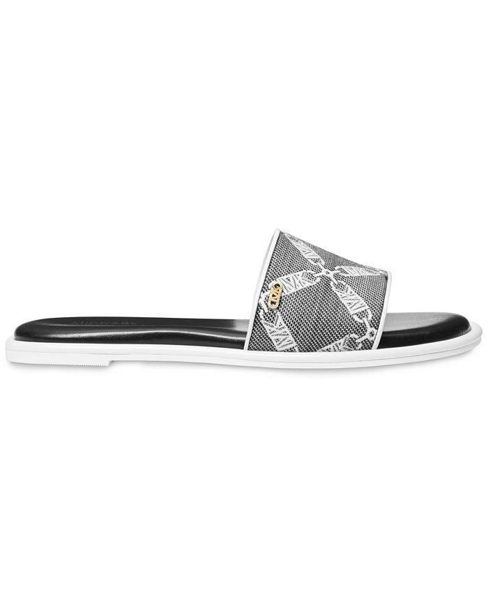 Calla | Embroidered Slide Sandals