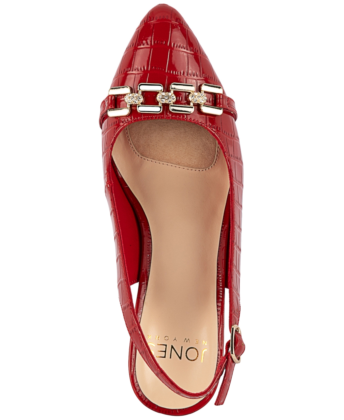 Jones New York Gildyy Pave Link-detail Slingback Pumps