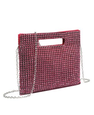 Vivienne Rhinestone Multi Crossbody Clutch
