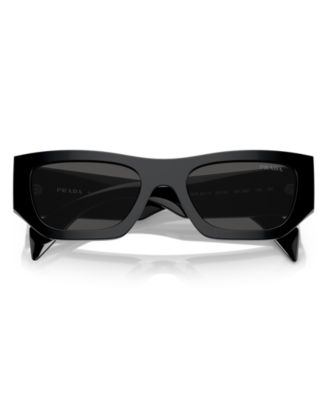 Low Bridge Rectangular Unisex Sunglasses, PR A01SF